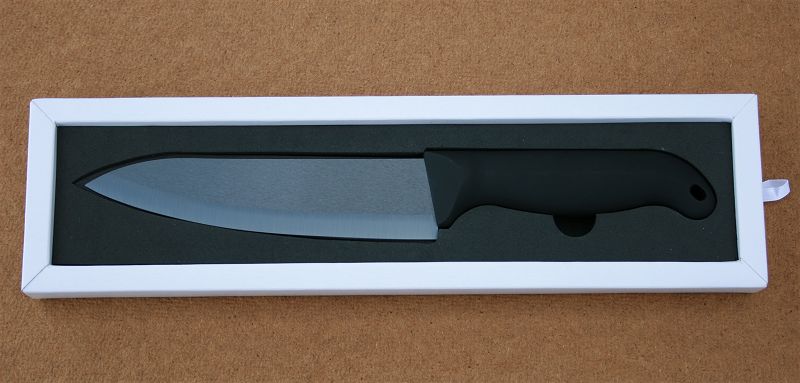 Keramický nůž s černým ostřím 15,2 cm (6 palců) - Kliknutím na obrázek zavřete