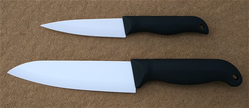 Keramický nůž s bílým ostřím 10,2 cm (4 palce) - Kliknutím na obrázek zavřete