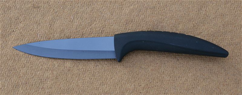 Keramický nůž s lesklým černým ostřím 10,2 cm (4 palce) - Kliknutím na obrázek zavřete