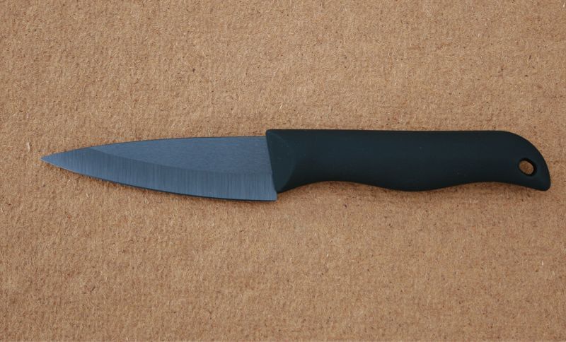 Keramický nůž s černým ostřím 7 cm (3 palce) - Kliknutím na obrázek zavřete