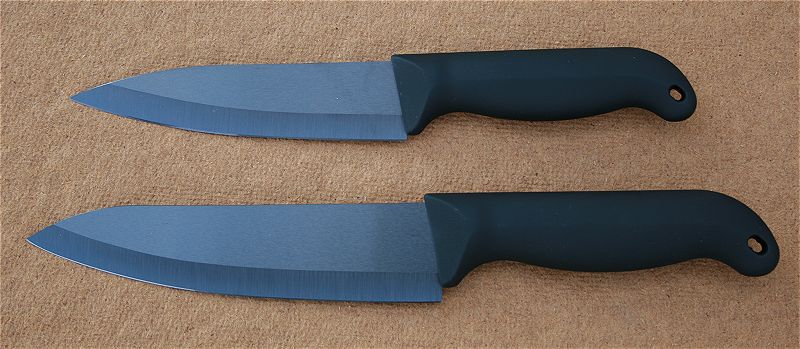 Keramický nůž s černým ostřím 12,7 cm (5 palce) - Kliknutím na obrázek zavřete