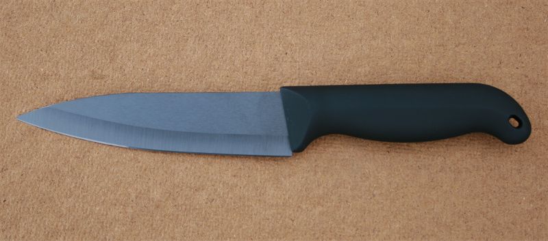 Keramický nůž s černým ostřím 12,7 cm (5 palce) - Kliknutím na obrázek zavřete