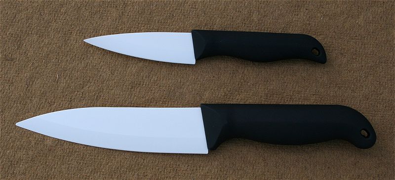 Keramický nůž s bílým ostřím 7 cm (3 palce) - Kliknutím na obrázek zavřete