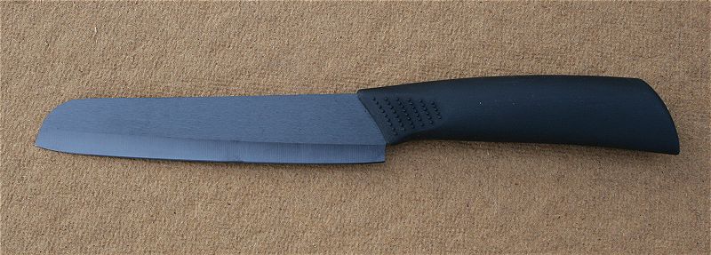 Keramický nůž s matným černým ostřím - 15,2 cm - Kliknutím na obrázek zavřete